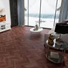 red brown parquet