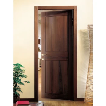 Mahogany Veneer Interior Doors, European Style Wooden Doors