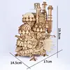 Édition originale en grain de bois, château ambulant
