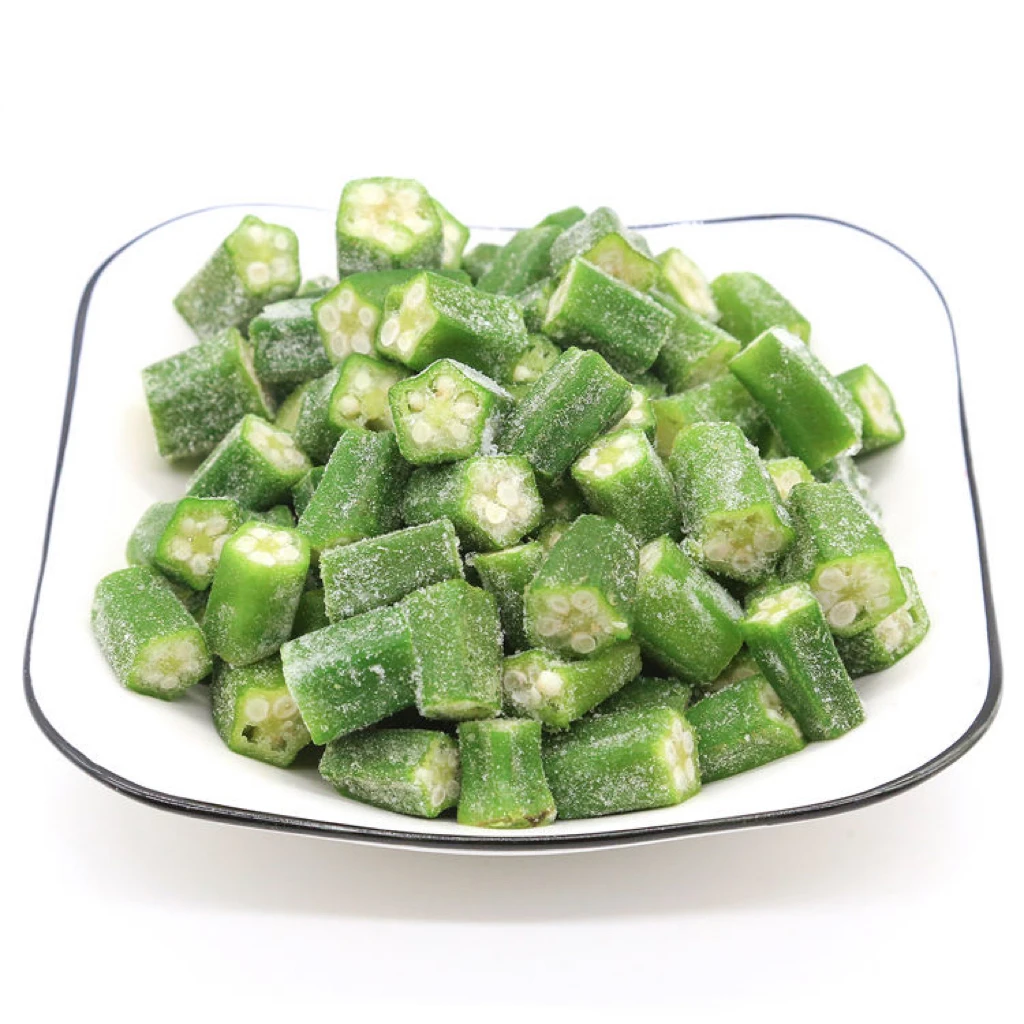Best Price Iqf Frozen Okra Wholesale Frozen Okra Gumbo Organic Egyptian