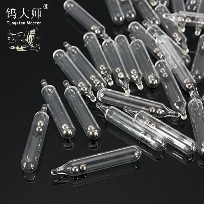 1000pcs/lot wholesale 3mm 4mm 5mm Jig Fishing Lure Glass Rattles Insert  Tube Rattles Shake Attract Fly Tie Tying Fishing rattle