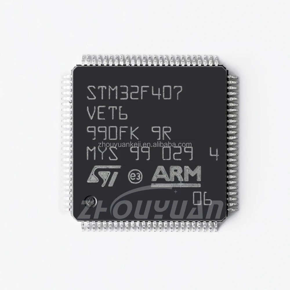 원래 Stm32f407vet6 Stm32f407ve Stm32f407 Stm32 Ic 칩 집적 회로 전자 부품 Mcu 새로운 ...