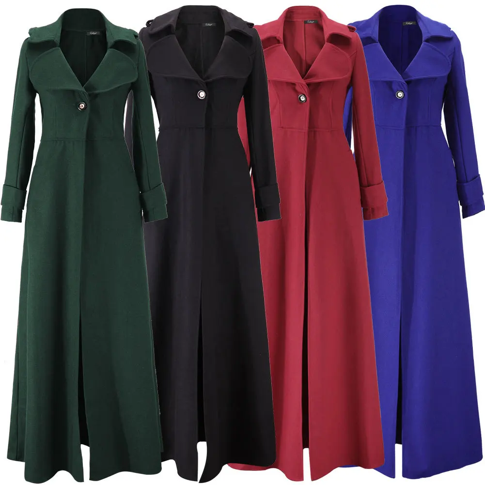 extra long coats for ladies