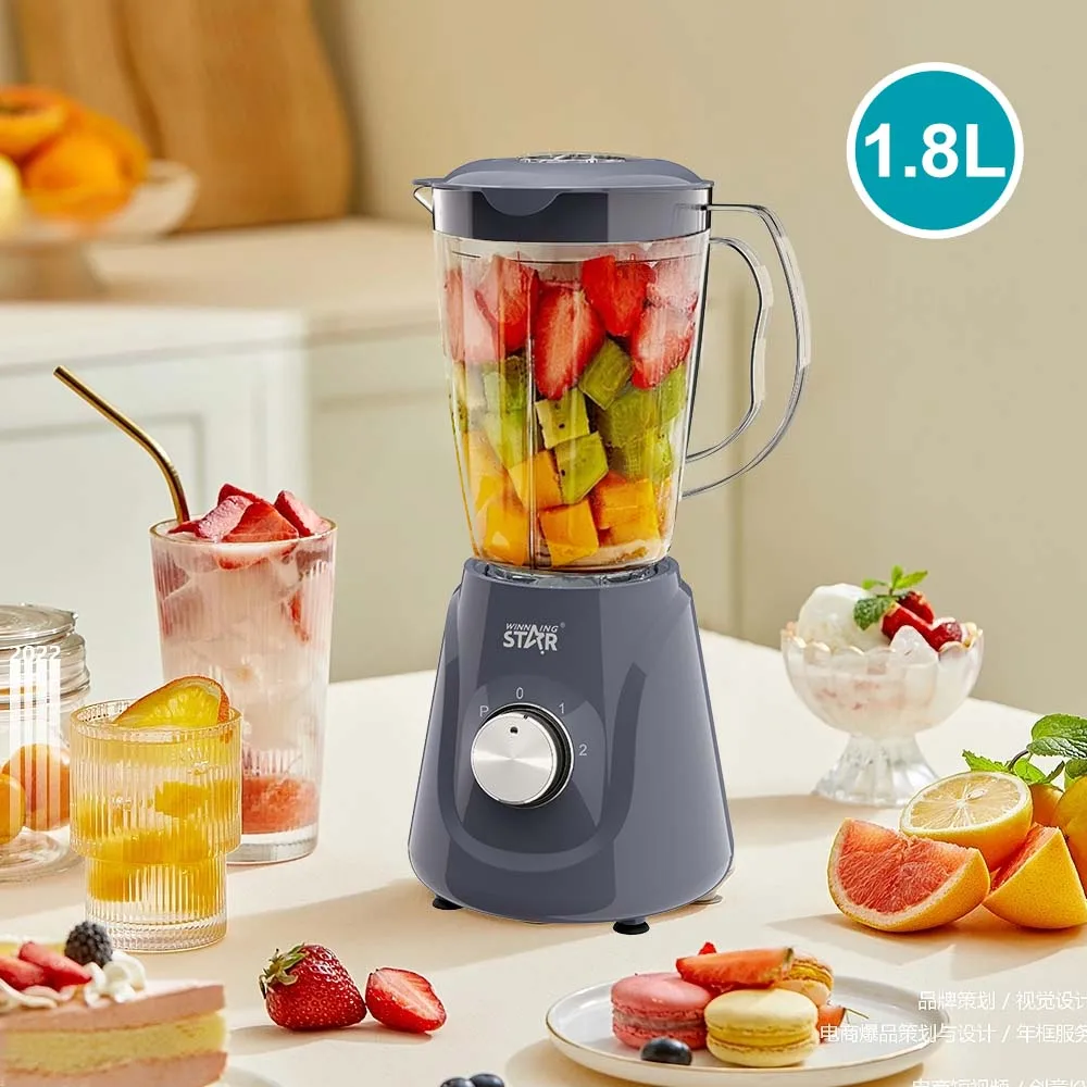 WINNING STAR-Exprimidor portátil recargable de frutas y verduras, batidora  portátil de 12V, licuadora portátil de hielo para uso doméstico