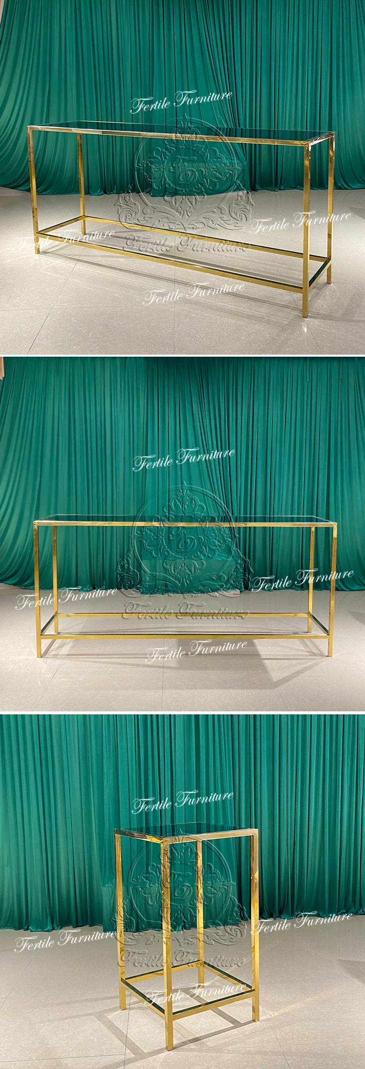 Bar Furniture Simple Frame Gold Stainless Steel Long Bar Table Set Buy Bar Table Set,Outdoor