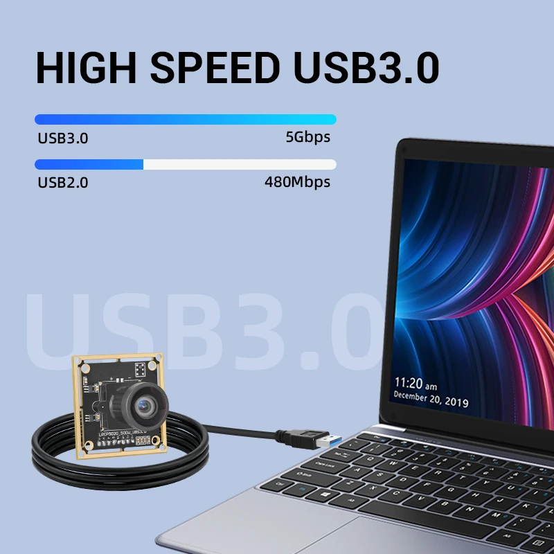 5MP USB3.0 Camera Module CMOS IMX335 MJPG/YUY2 1080P 60FPS High Frame Rate Mini Camera for Fast Moving manufacture