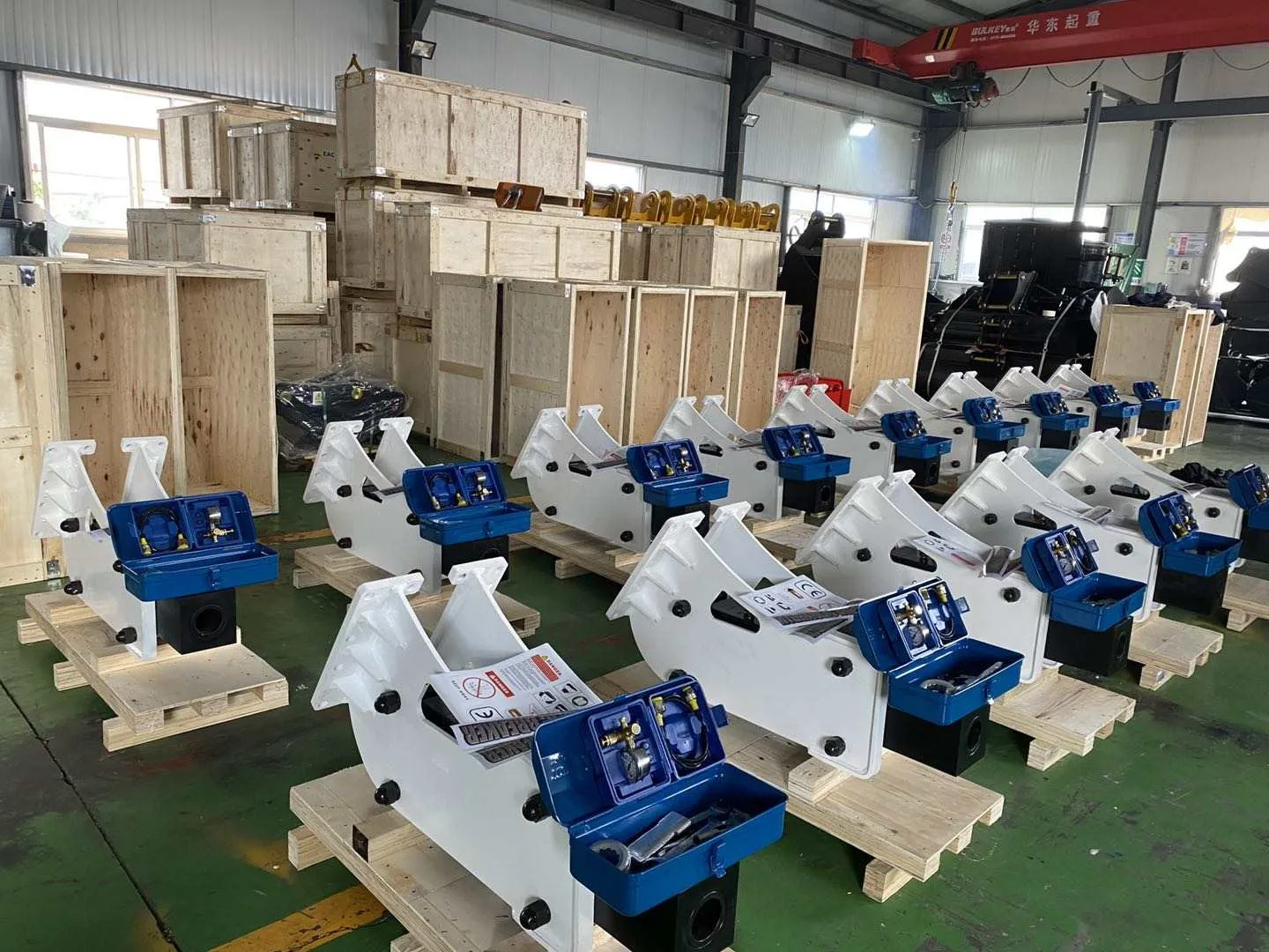 Automated Grease L100 L140 Model Hydraulic Breaker Hydraulic Jack