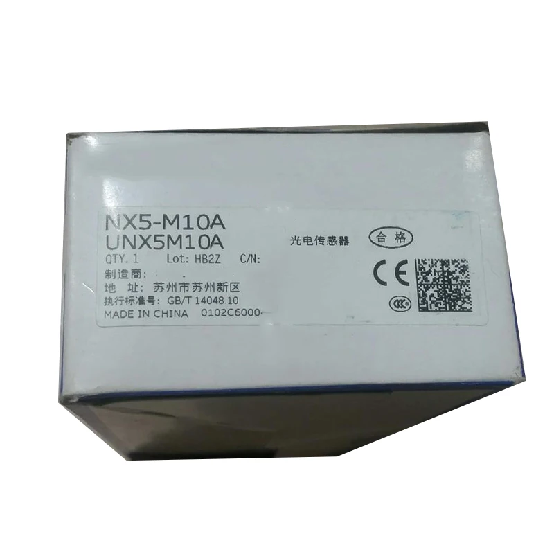 New Original NX5-M10A Photoelectric Sensor, NX5 SeriesHigh detection precision, strong anti-interference. Easy installation and adjustment. Used for object detection and industrial automatic control work.