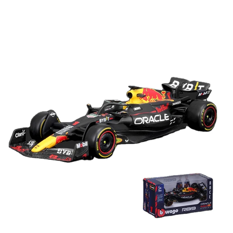 New Bburago 1/43 Rb19 (2023) #1 #11 Red Bull Formula F1 Scale Alloy ...