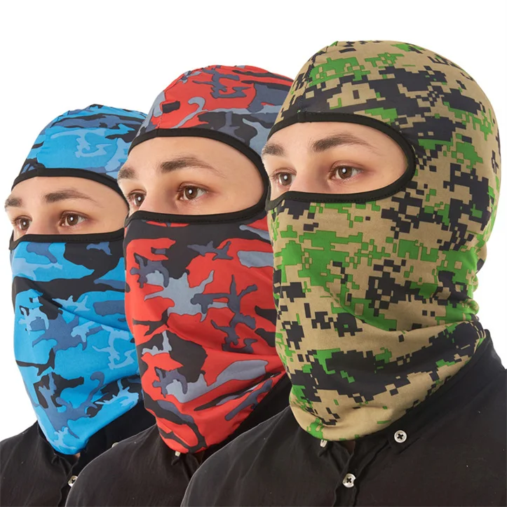 Outdoor Windproof Cycling Mask Riding Bicycle Warm Half Face Ski Mask 
