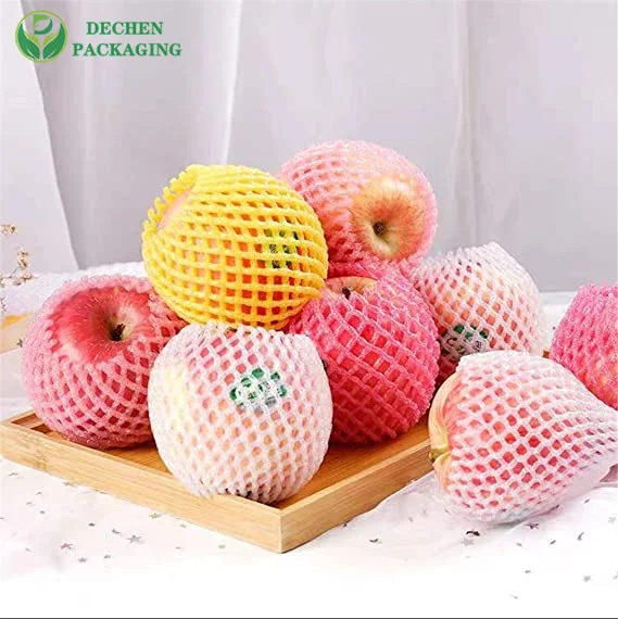Rouleau de fruits en maille Polystyrène Mousse pour fruits