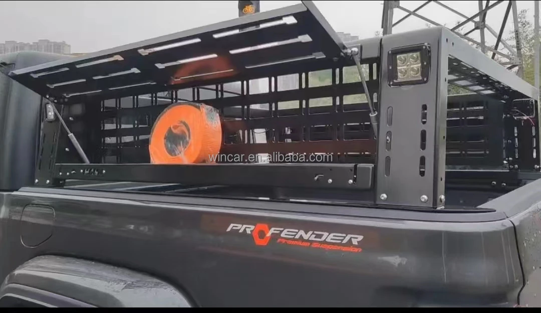 Heavy Duty Truck Bed Rack Storage Box Roll Bar For Gladiator Buy
