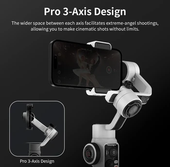 ZHIYUN Smooth 5s 3-Axis Portable Smartphone Gimbals Smooth 5S Handheld Stabilizer for iPhone 14 Pro Max/HUAWEI/Xiaomi detail image