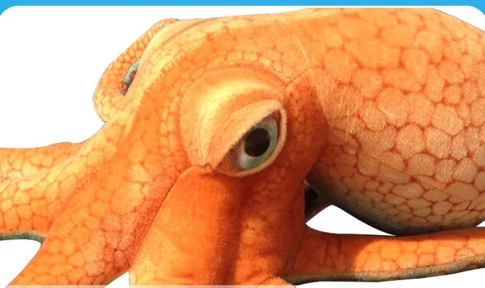 Realistic Sea Life Big and Small Two Size Octopus Plush Toy