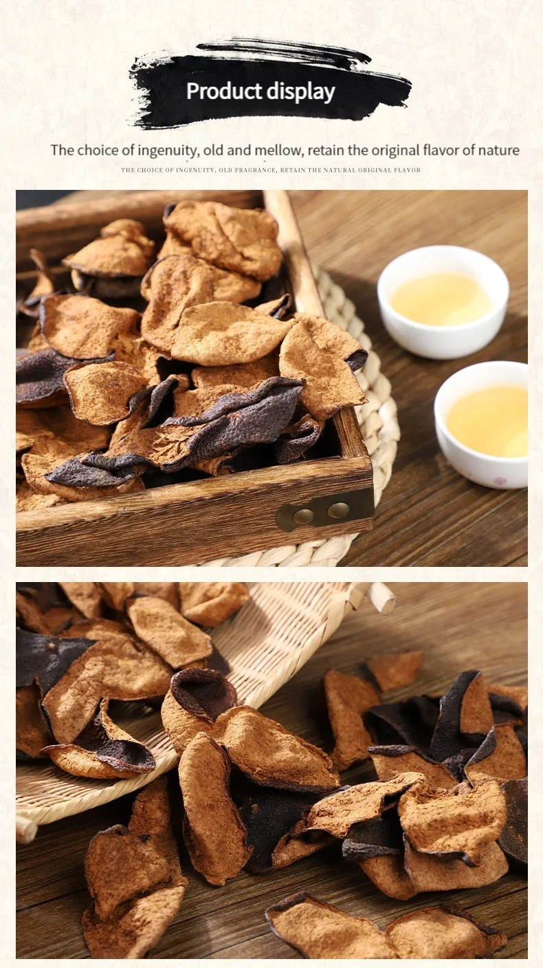 100 Natural Chinese Dried Orange Peel Xinhui Dried Tangerine Peel