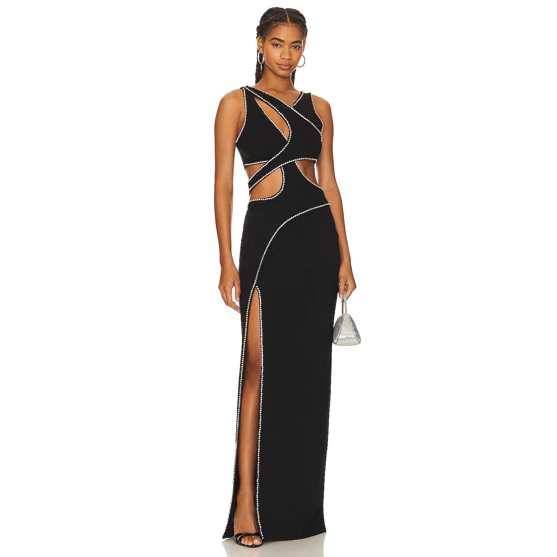 Diamond Modest Evening Dress main image 1