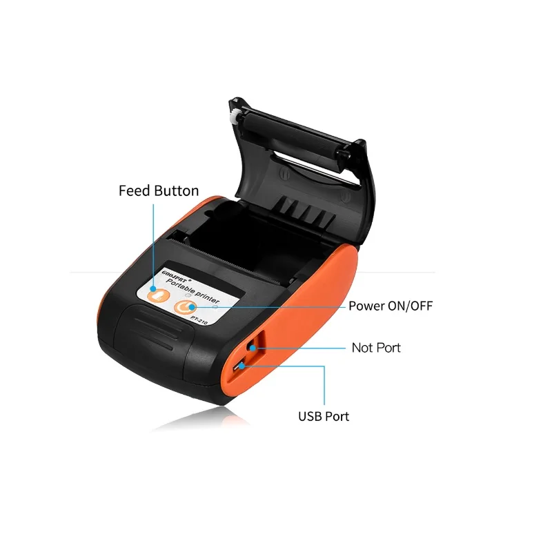 GOOJPRT Cheap Price BT 58 Pos Printer for Receipt Printing