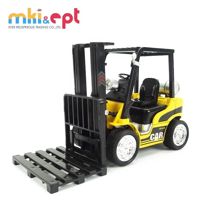 Лидер продаж игрушечный вилочный погрузчик детский металлический строительные игрушки высшего качества