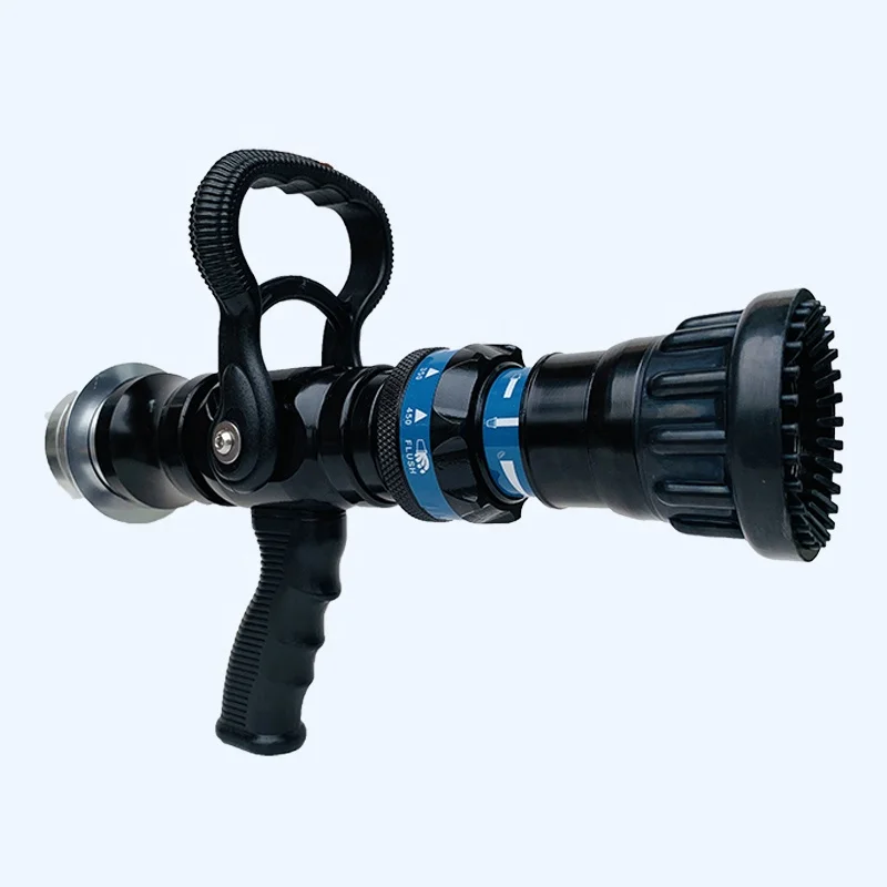 Factory Direct Sale  Selectable Flow Pistol Grip Jet Spray Fire Hose Nozzle