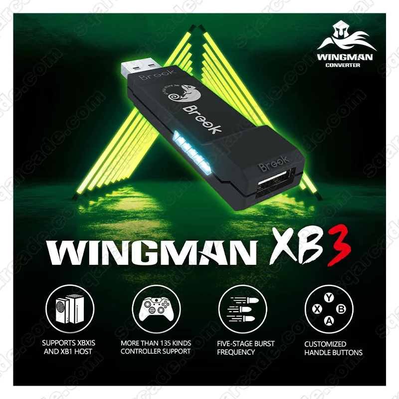 Brook Wingman PS2 Converter - Enhance Your Gaming Experience