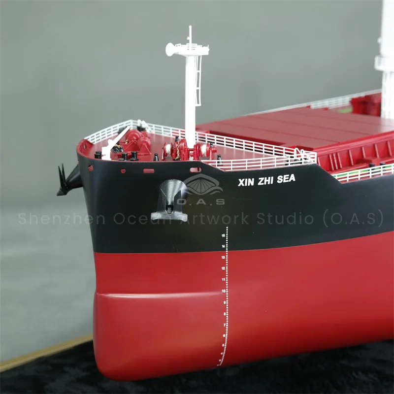 Exquisite bulk cargo ship model, custom-crafted for Cochin Shipyard and ship museums. Meticulously handcrafted with premium materials, our crafts ship models feature precise details and authentic designs. We offer professional customization services, faithfully replicating every structure to create high-end display and collection pieces. Ideal for exhibitions, corporate gifts, and maritime heritage preservation, blending artistry with nautical precision.Amber@vesselmodel.com Tel: +86 18038048785