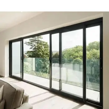 Top Sales Hurricane Impact NFRC Certified Exterior Large Lift and Sliding Patio Doors Double Glazed Sliding Doors for Villa