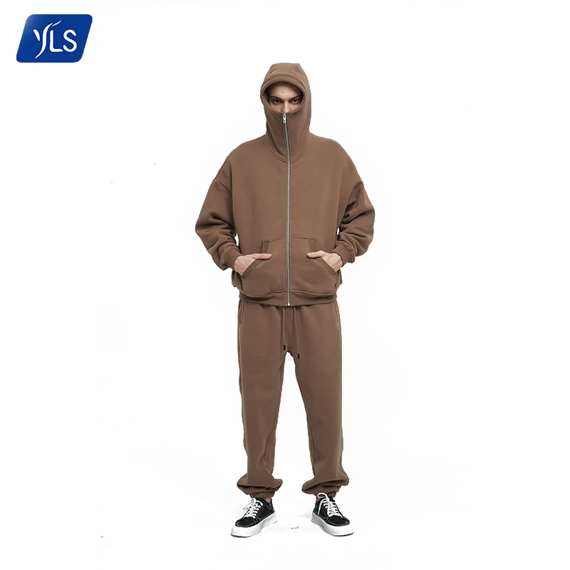 Wholesale YLS NO Moq Oversized Heavyweight Cotton 360 g Fuzzy Hoodies Full  Zipper Zip Up Cool Custom Graphic Hoodie Jacket For Men From m.alibaba.com