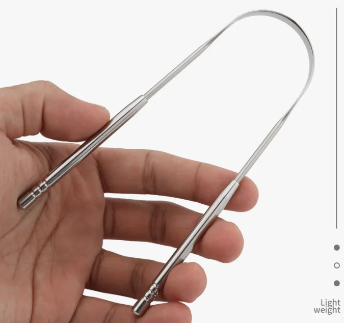 Профессиональный хирургический скребок для языка из нержавеющей стали 304