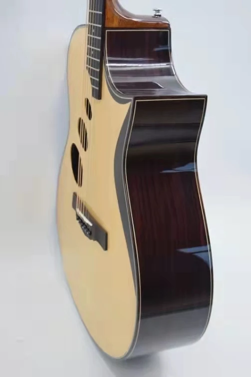 JD-620C 40インチAuditoriumアコースティックギターユニークな