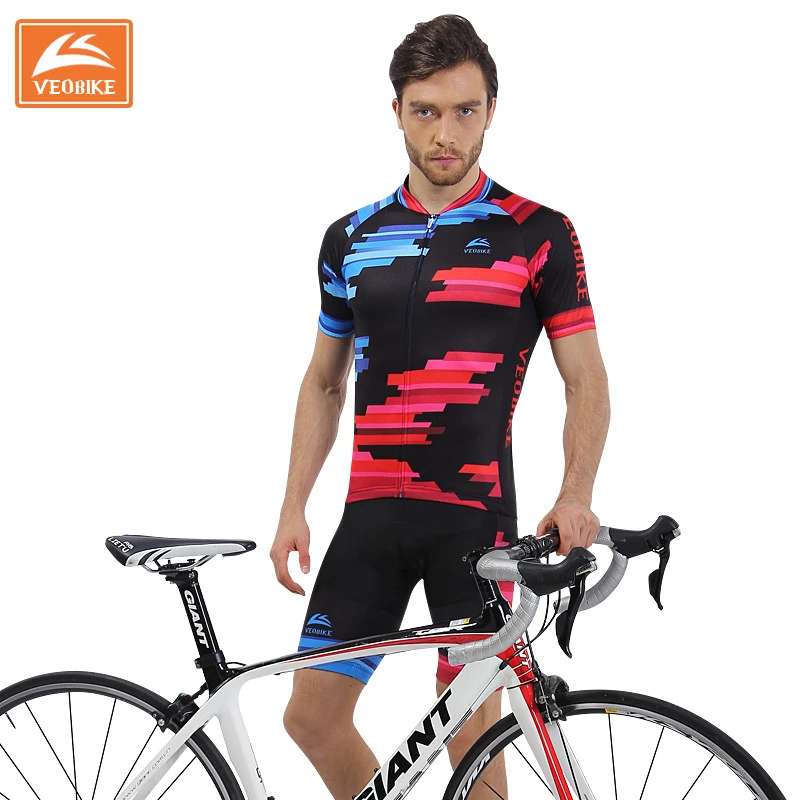 Veobike Cycling Wicking Jersey Set 
