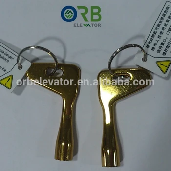 Llave De Emergencia Para Puerta De Ascensor De Acero | Cuotas Sin Interés