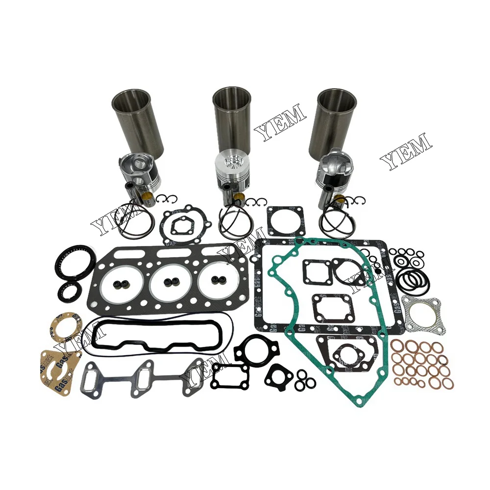 3T75HA Overhaul Kit With Gasket Set Compatible for Yanmar Engine Parts Stock Complete
