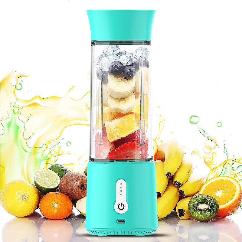 Waterproof Mini Portable Fruit Juicer Cup Usb Rechargeable Electric