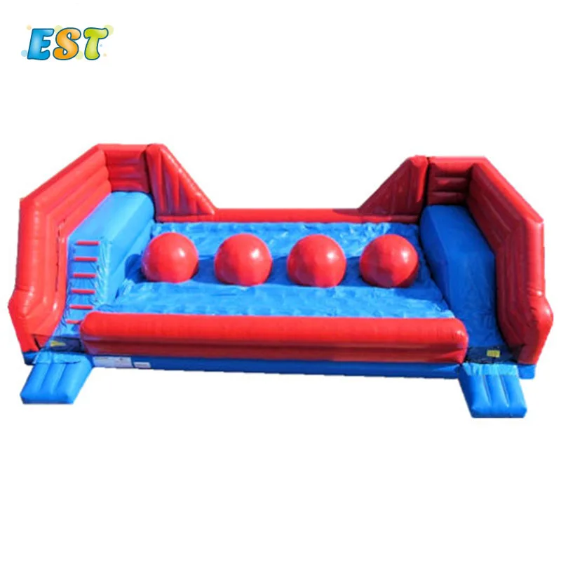 Cheap Price Inflatable Wipeout Obstacle Big Balls Leaps and Bounds Inflatable Obstacle Course Games for Kids