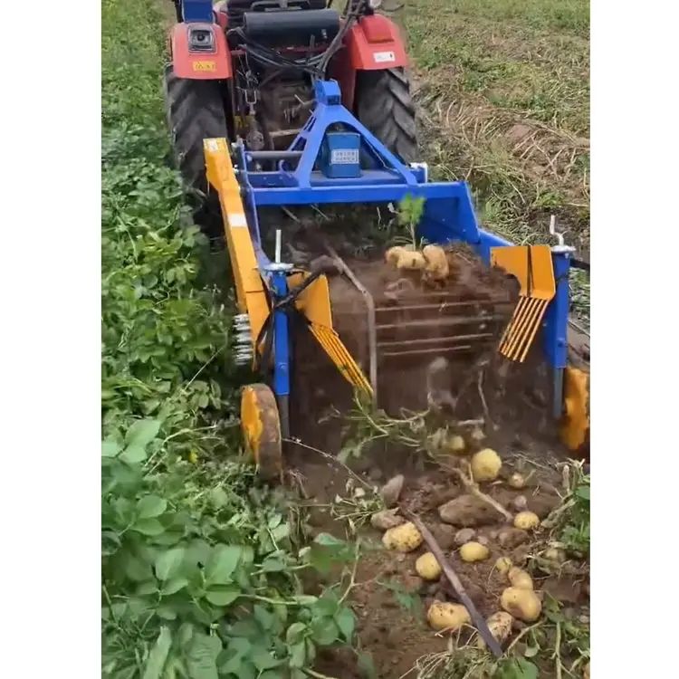 Grimme Potato Mini Combine Harvester for Sale Peanut Mini Harvester with High Quality