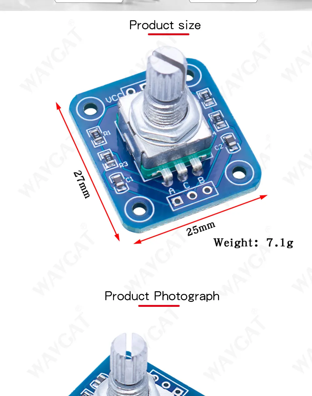 Rotary Encoder Module 360 Degree Coding Module Potentiometer Digital Pulse Output Digital Rotary 0295