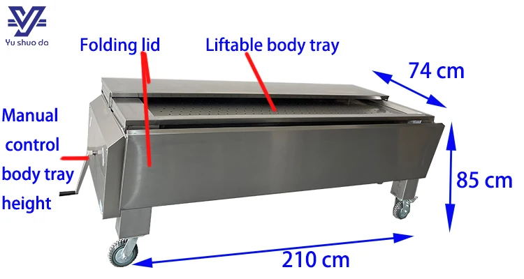Autopsy table