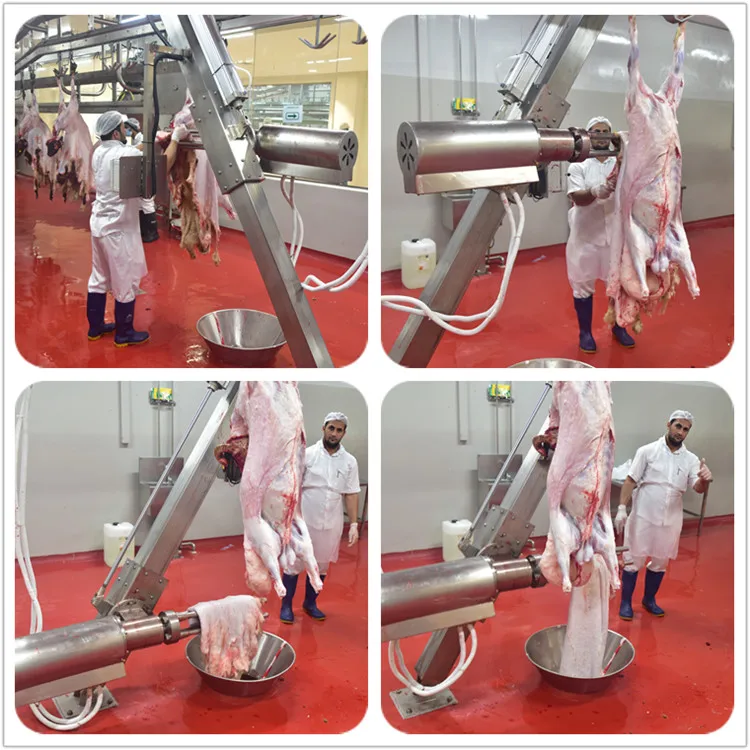 Slaughter Line Beat Price Halal Stainless Sheep Hide Puller - Buy Sheep ...