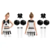Black White