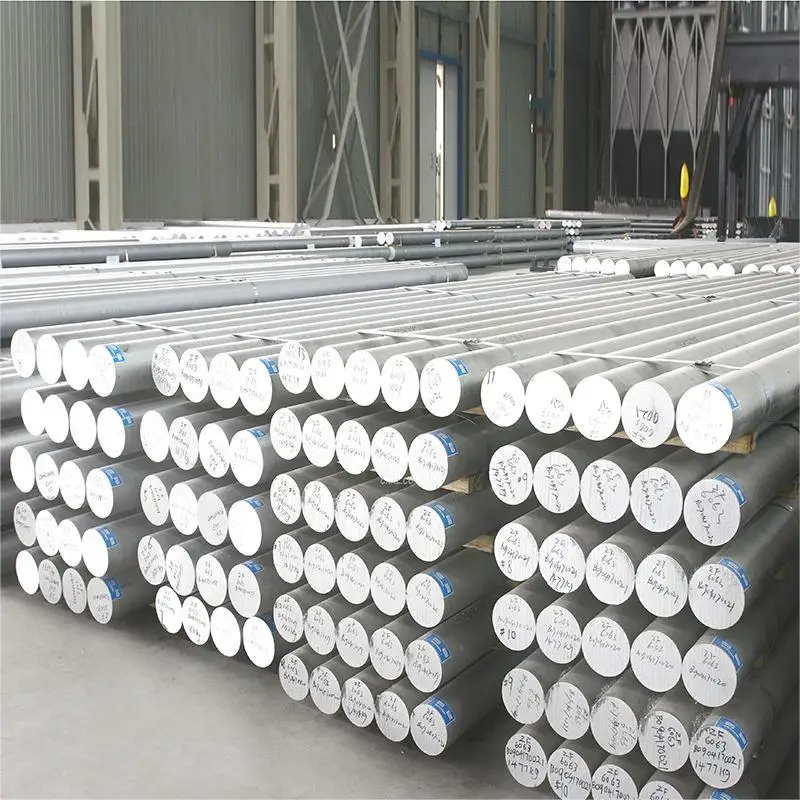 Chinese Supplier 6061-T6 6063 6082 Aluminum Rod Bar Wholesale Large Diameter Aluminum Bars details