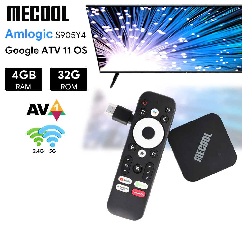 Mecool KD2 TV Stick - 4K Android 11 with Dual Wifi BT 5.0