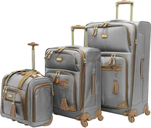 Manufacture Nylon Material Strong 3PCS Set Luggage