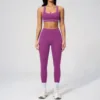 Purple bra+pants