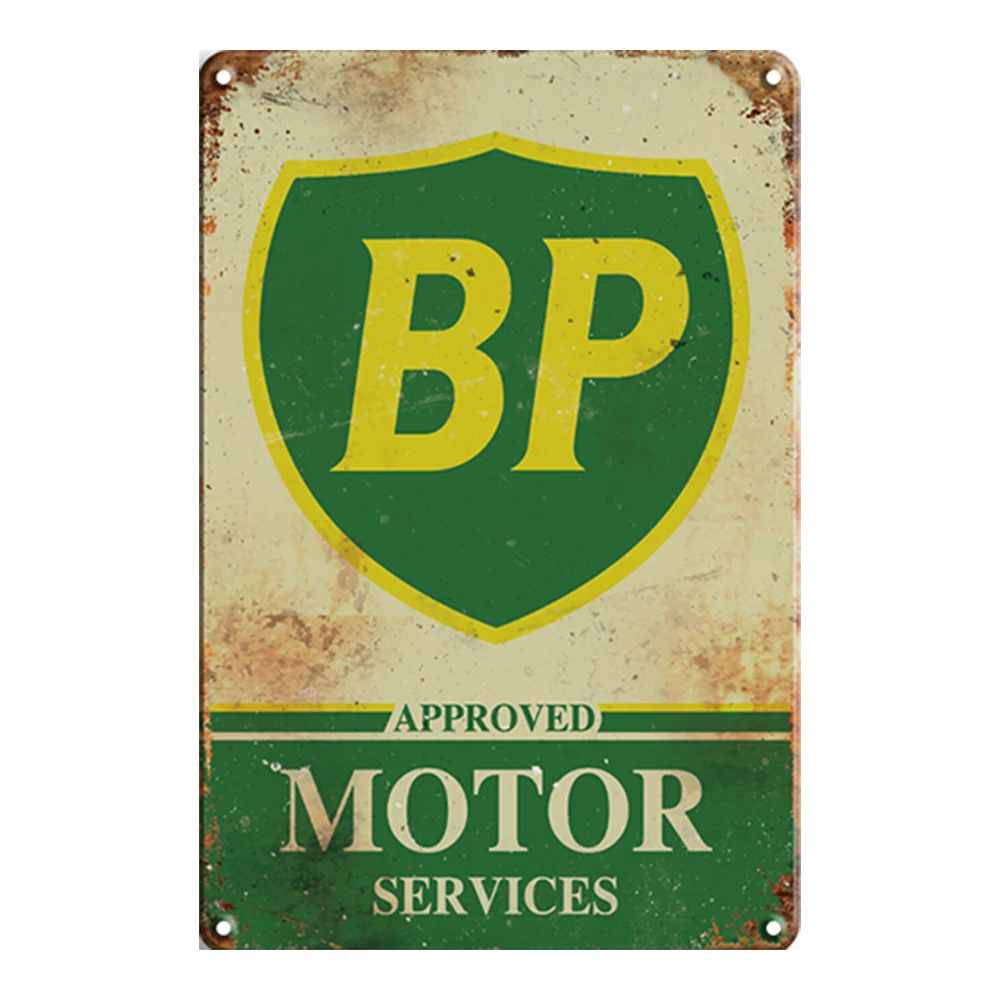 INSEGNA RETRÒ IN Lamiera Detti Officina Targa Regole - Foto 11