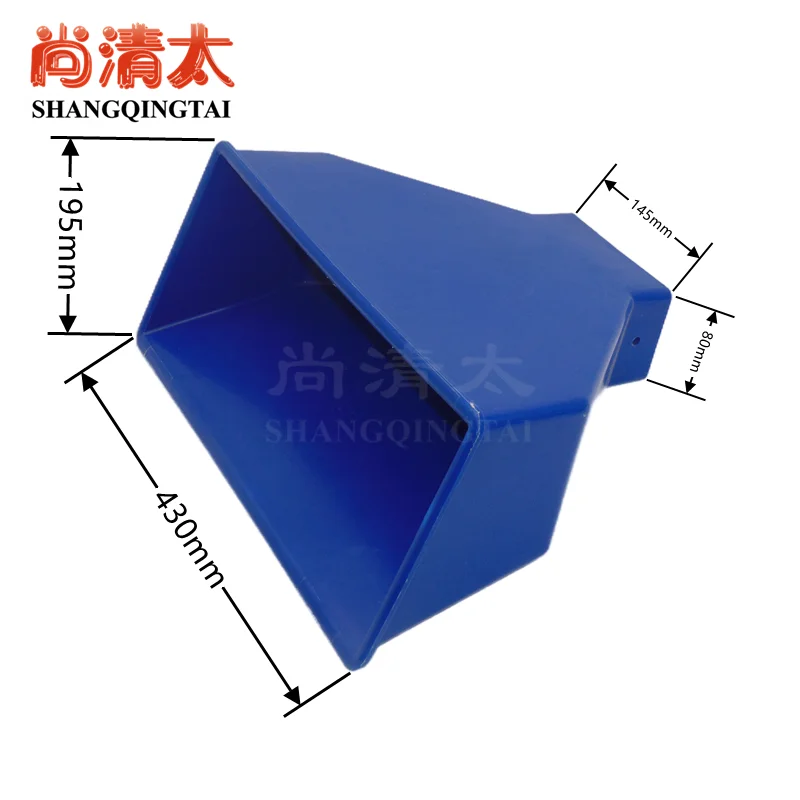 Plastic Hopper for Sow Feed Pig Farming Equipment Plastic Factories China Wholesale Customized Pig Farm Accessories