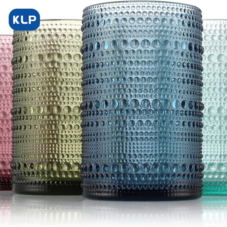 KLP Solid Color Whiskey Glass Cup for Drinking Hot Selling Fashion Whiskey Cups for Party