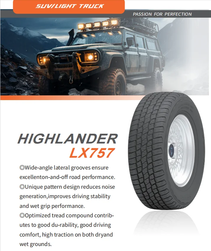 235/70R16 106T LX757 ZEXTOUR Tires - Summer, Radial, Tubeless