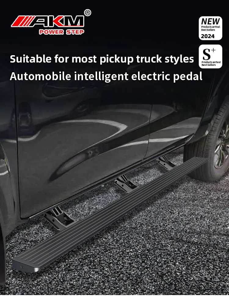 Hot Sale Accessories Aluminium Alloy Power Threshold Electric Side Step for Chevrolet Silverado Sierra Running Board manufacture