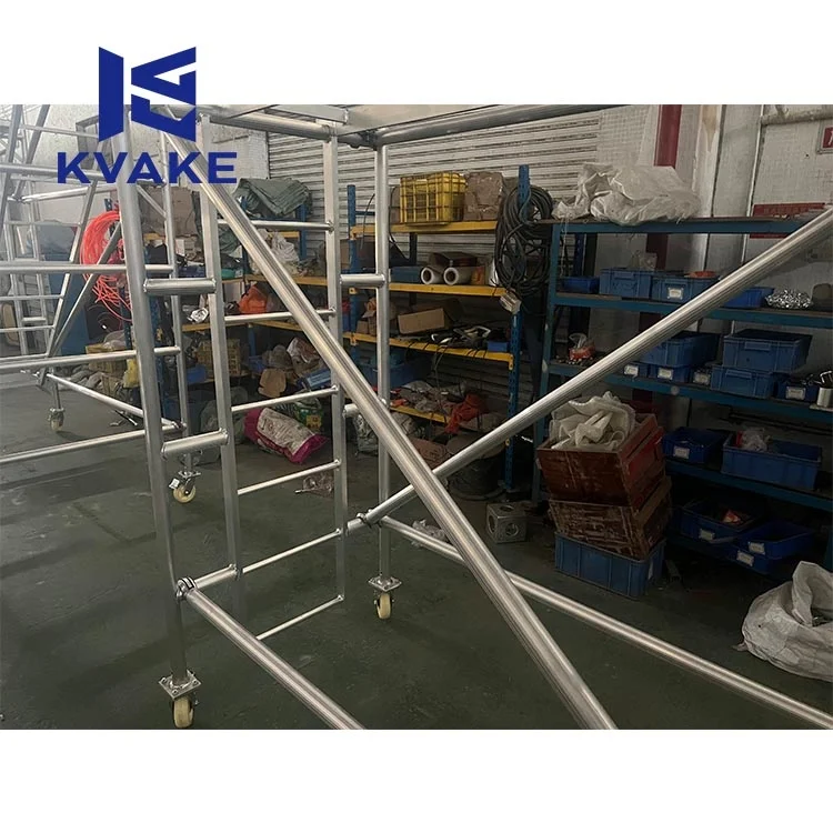 Factory Wholesale Mobile Aluminum Scaffold Adjustable Tower Base With ...