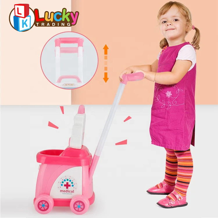 Детская игрушка-врач корзина, имитация электрокардиограммы, медицинский игровой набор, комплект для ролевых врачей для детей